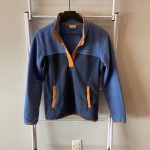 Columbia quarter zip sweatshirt